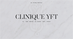 Desktop Screenshot of cliniqueyft.com